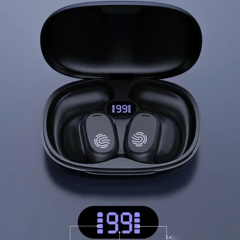 Lenovo Bone Conduction Wireless Earphones Sports Earbuds Hi-Fi 9D Stereo Waterproof Touch Control Noise Cancellation
