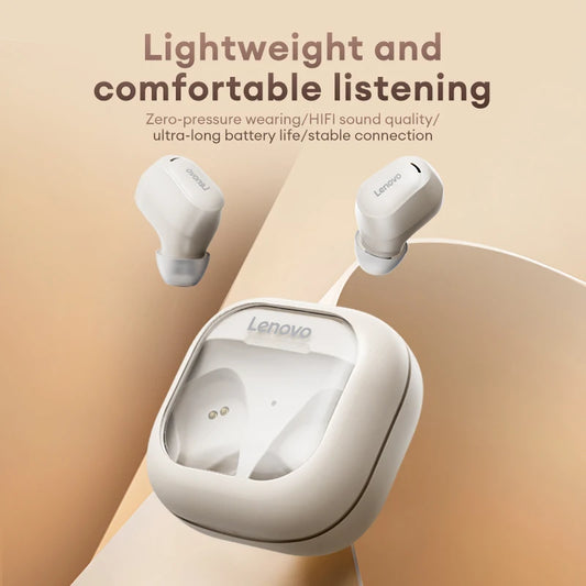 Choice Lenovo EA200 Wireless Gaming Earphones Bluetooth 5.4 Long Endurance TWS Sports Headphones HiFi Stereo Earbuds with Mics