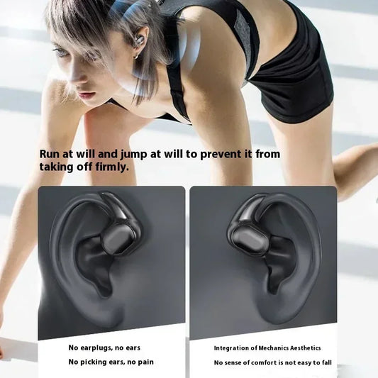 Lenovo Bone Conduction Wireless Earphones Sports Earbuds Hi-Fi 9D Stereo Waterproof Touch Control Noise Cancellation