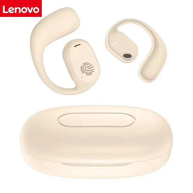 Lenovo Bone Conduction Wireless Earphones Sports Earbuds Hi-Fi 9D Stereo Waterproof Touch Control Noise Cancellation