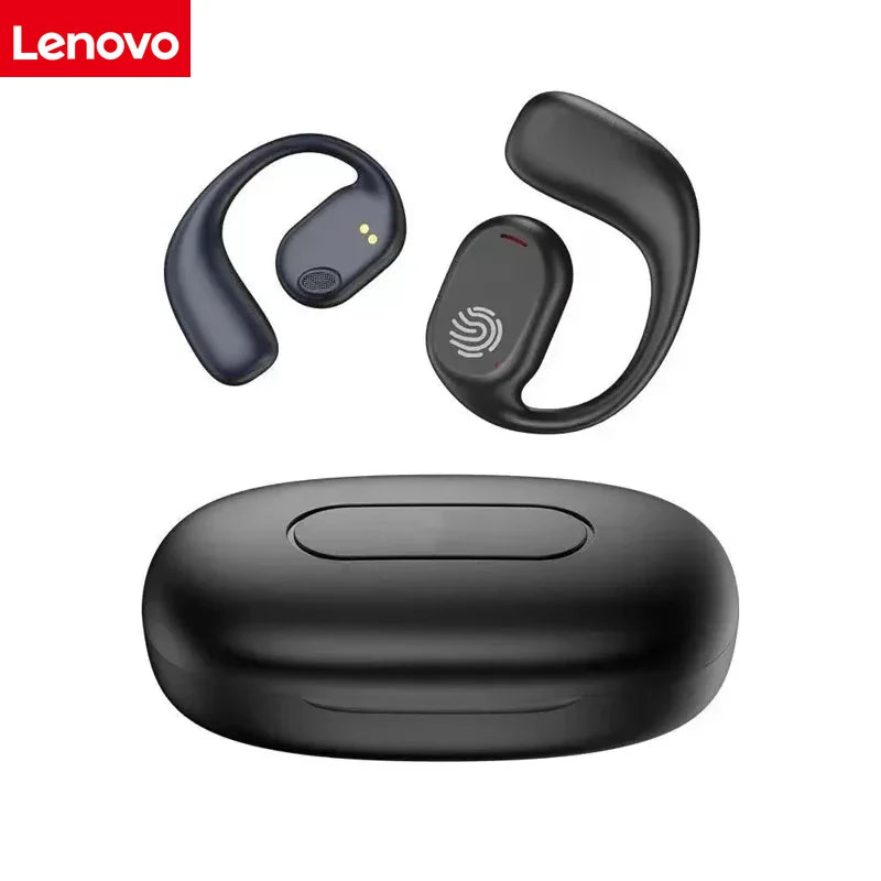 Lenovo Bone Conduction Wireless Earphones Sports Earbuds Hi-Fi 9D Stereo Waterproof Touch Control Noise Cancellation